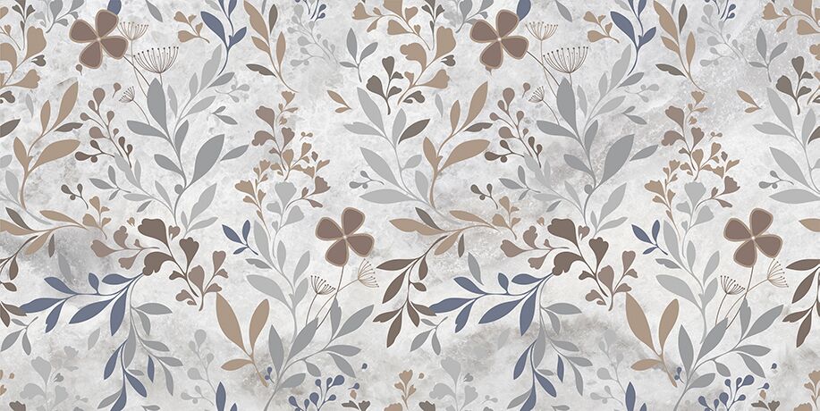 30X60 CRYSTALLINE BLOSSOMS DEKOR - PARLAK ( 1.08 m2 Bir kutu fiyatıdır )
