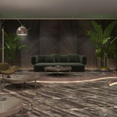 60X120 DOLCE GOLD - TAM PARLAK - REKTEFIYE ( 1.44 m2 Bir kutu fiyatıdır )
