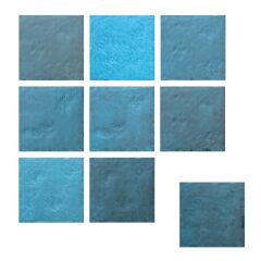 20X20 JUNGLE TURKUAZ ( 0.76 m2 Bir kutu fiyatıdır )