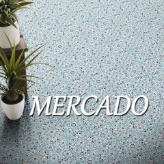 20X20 MERCADO MAVİ - MAT ( 0.72 m2 Bir kutu fiyatıdır )