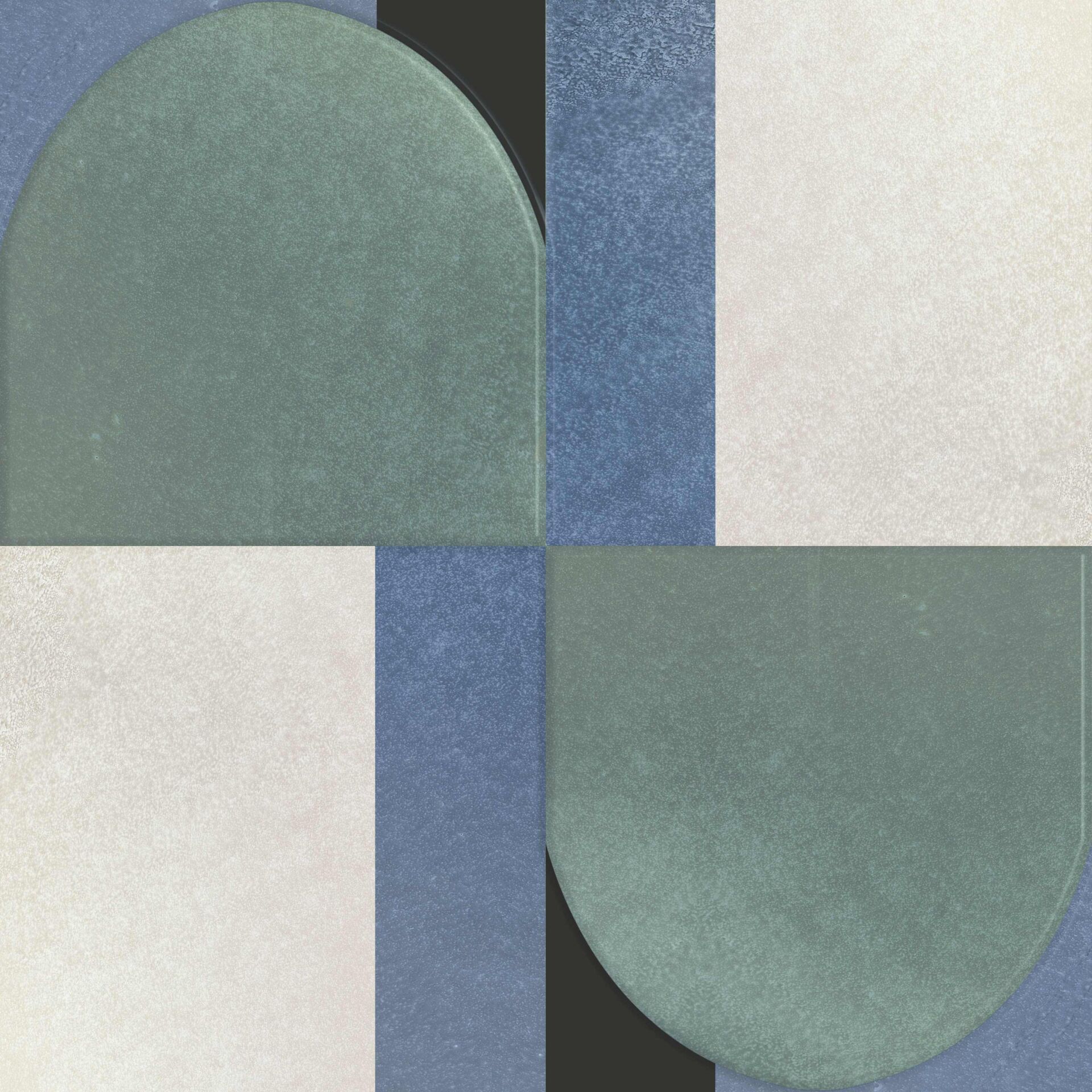 20X20 CLOVER YESIL MAT ( 0.72 m2 Bir kutu fiyatıdır )