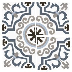 20X20 ALPHA MAVİ - MAT ( 0.72 m2 Bir kutu fiyatıdır )