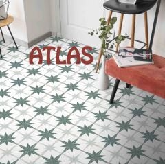 20X20 ATLAS YESIL MAT ( 0.72 m2 Bir kutu fiyatıdır )